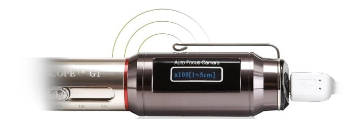 Smart G-Scope connected to a display